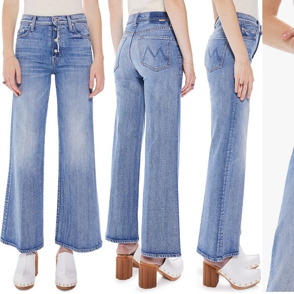 MOTHER Denim - NWT MOTHER the Fly Tomcat roller button fly flare jeans size 30